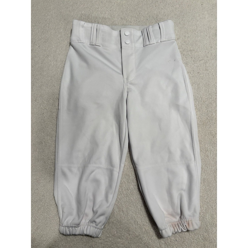 Champro Youth Baseball Pants WHITE Boys Size M